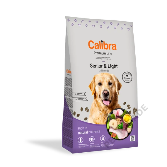Calibra Dog Premium Senior & Light 12 kg