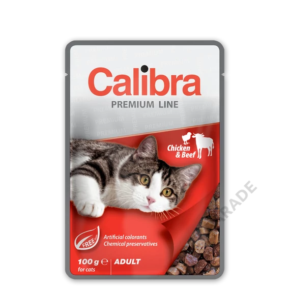 Calibra Cat Premium Line Adult Chicken and Beef 100 gr