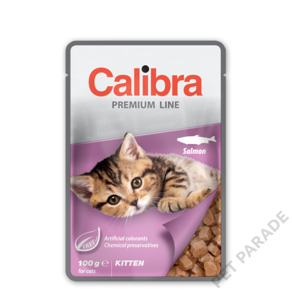 Calibra Cat Premium Line Kitten Salmon 100 gr
