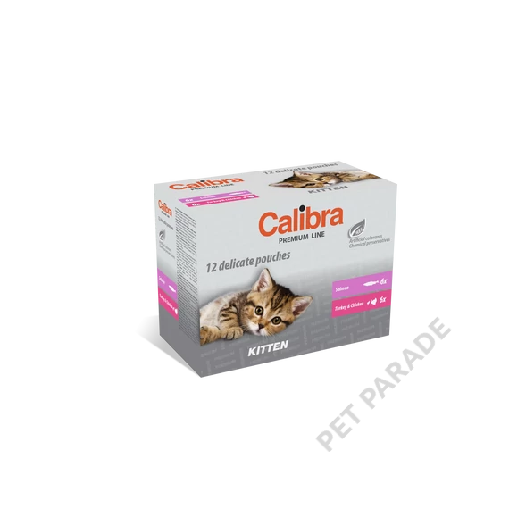 Calibra Cat Premium Line Kitten Multipack 12x100 gr