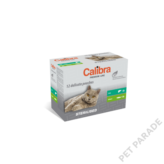 Calibra Cat Premium Line Sterilised Multipack 12x100 gr