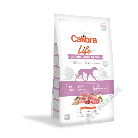 Calibra Dog Life Junior Large Breed Lamb 12 kg