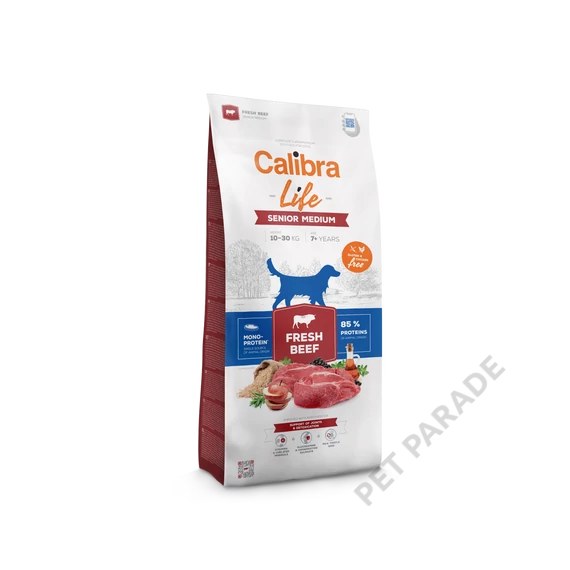 Calibra Dog Life Senior Medium Fresh Beef 12kg